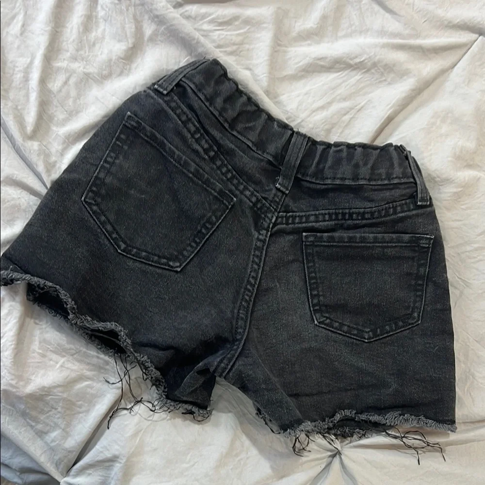 Old Navy Kids Black Denim Shorts